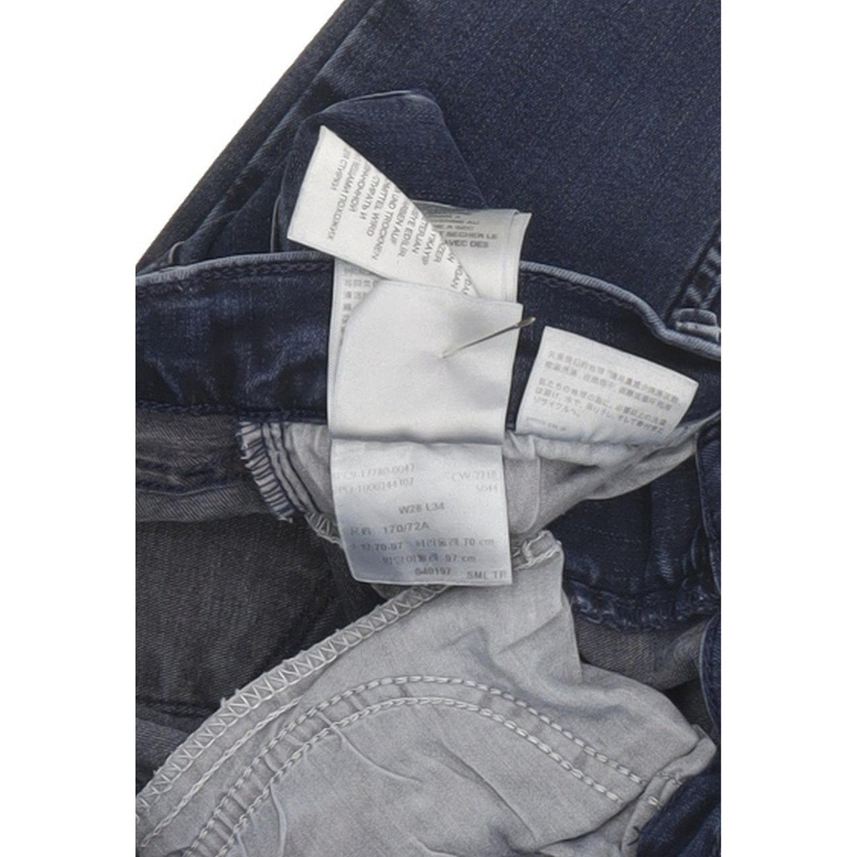 Levi's 710 Super Women Blue Skinny Slim Stretch Jeans W28 L34