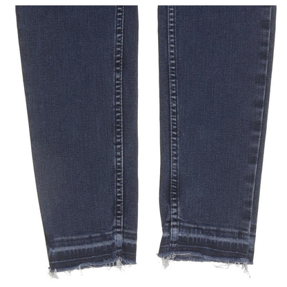 Levi's 710 Super Women Blue Skinny Slim Stretch Jeans W28 L34