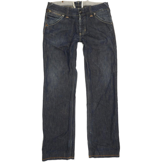 G-Star Men Blue Straight Slim Jeans W32 L32