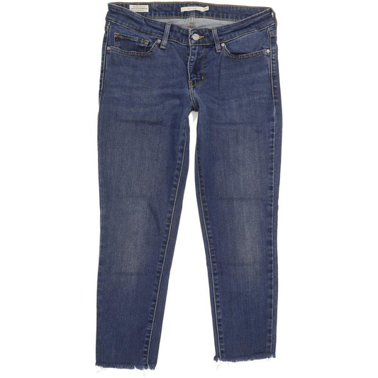 Levi's 711 Women Blue Skinny Slim Jeans W29 L24