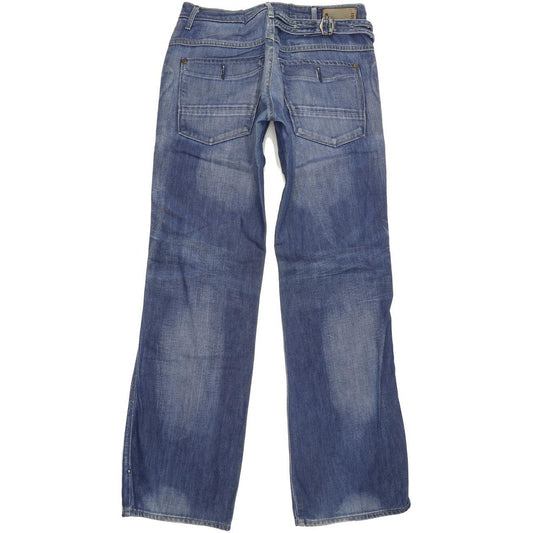 G-Star Medin Pant Women Blue Bootcut Loose Jeans W28 L34