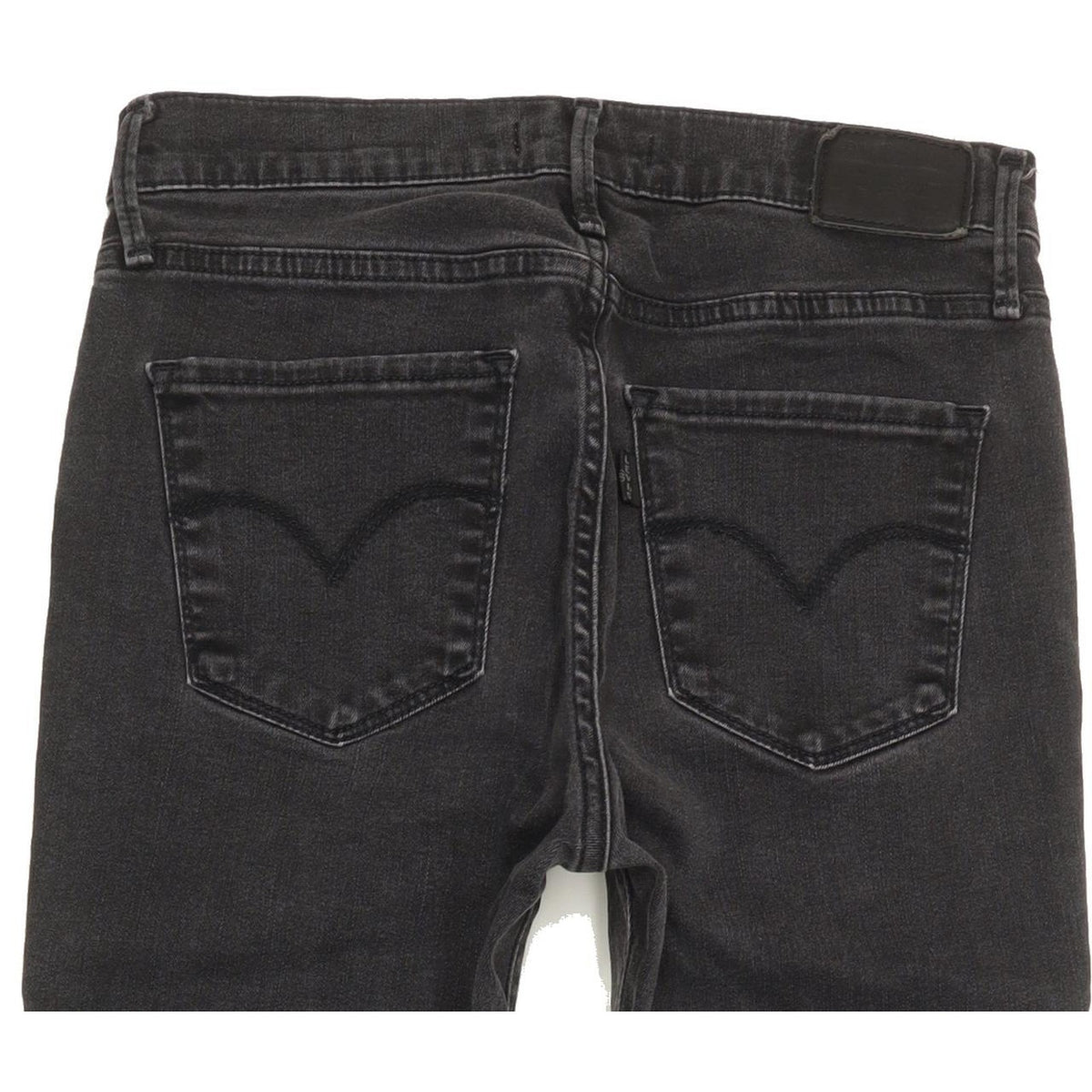 Levi's 720 Super Women Black Skinny Slim Stretch Jeans W28 L29