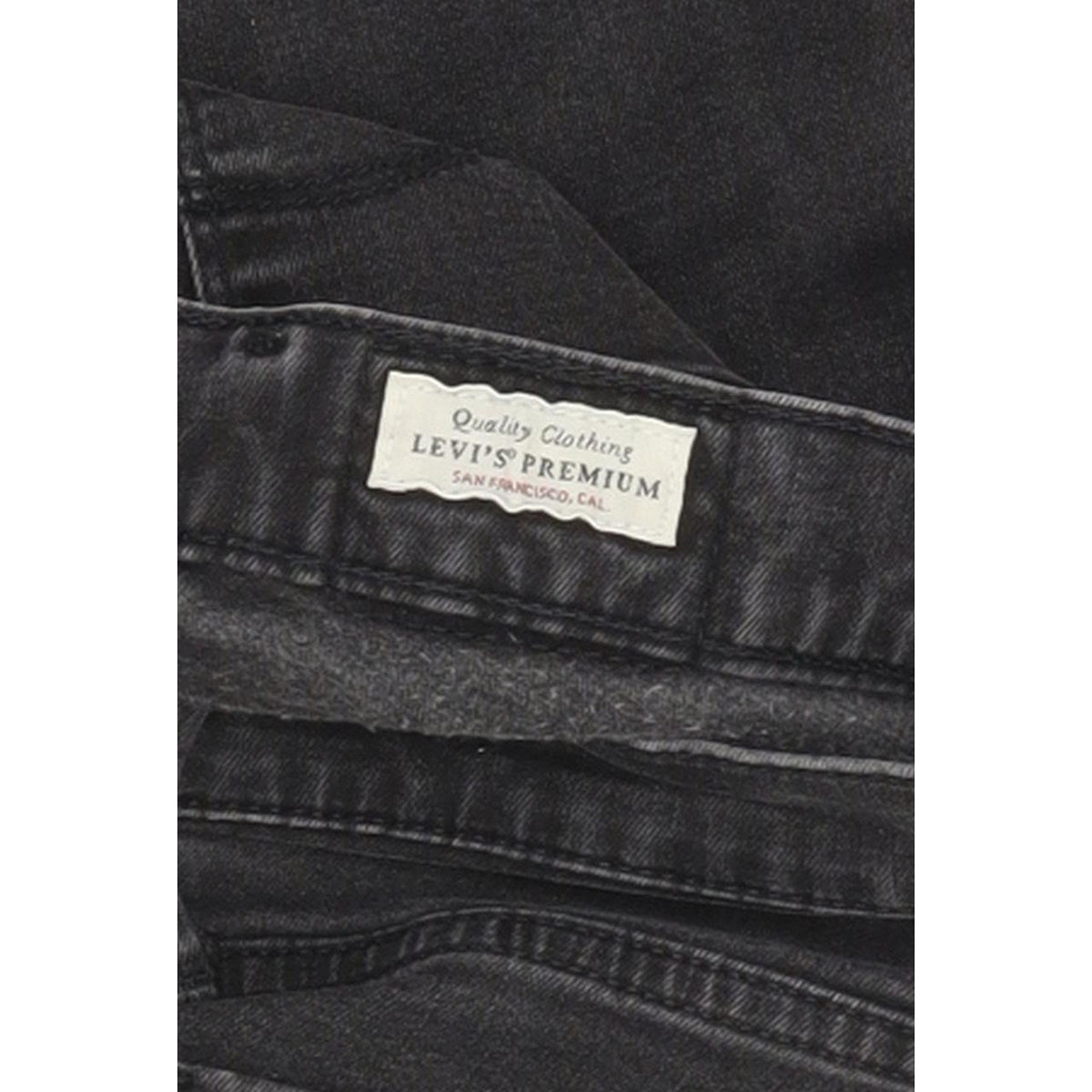 Levi's 720 Super Women Black Skinny Slim Stretch Jeans W28 L29