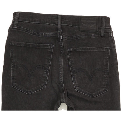 Levi's Mile Charcoal Skinny Slim Stretch Jeans High Waisted W27 L30