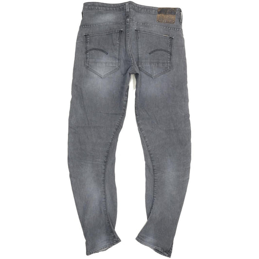 G-Star Arc 3D Kate Women Grey Tapered Loose Stretch Jeans W27 L30