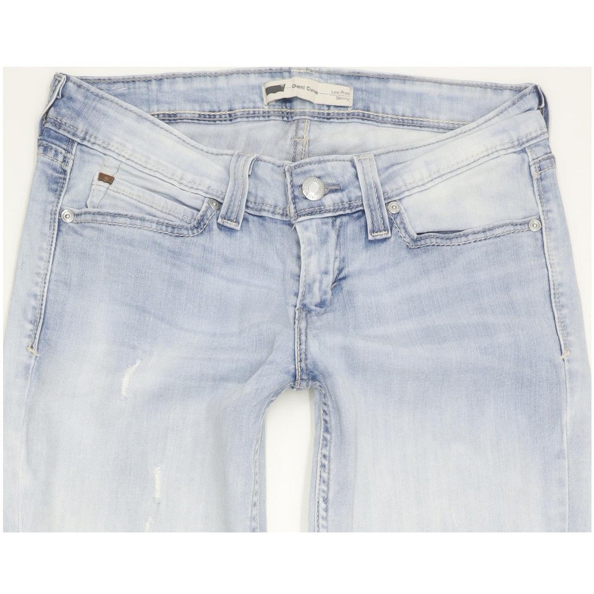 Levi's Demi Curve Women Blue Skinny Slim Stretch Jeans W27 L31