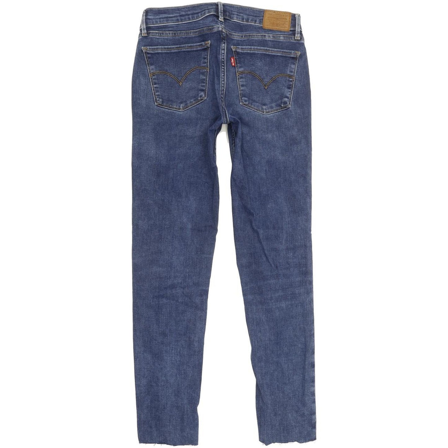 Levi's 710 Super Women Blue Skinny Slim Stretch Jeans W28 L27