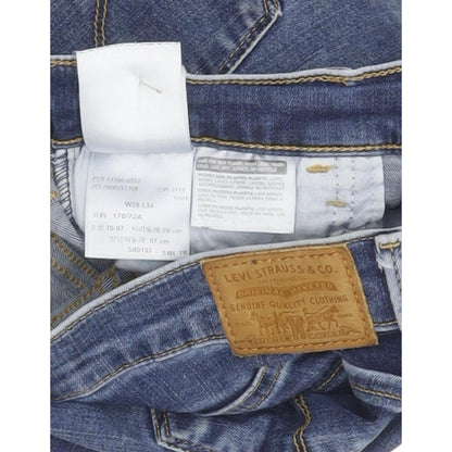 Levi's 710 Super Women Blue Skinny Slim Stretch Jeans W28 L27