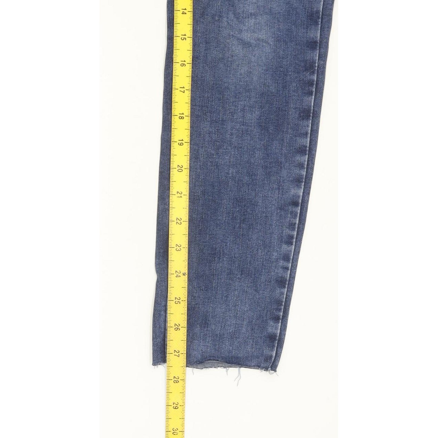 Levi's 710 Super Women Blue Skinny Slim Stretch Jeans W28 L27