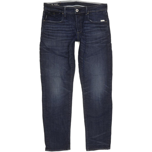 G-Star Kilcot Men Blue Tapered Regular Stretch Jeans W33 L32