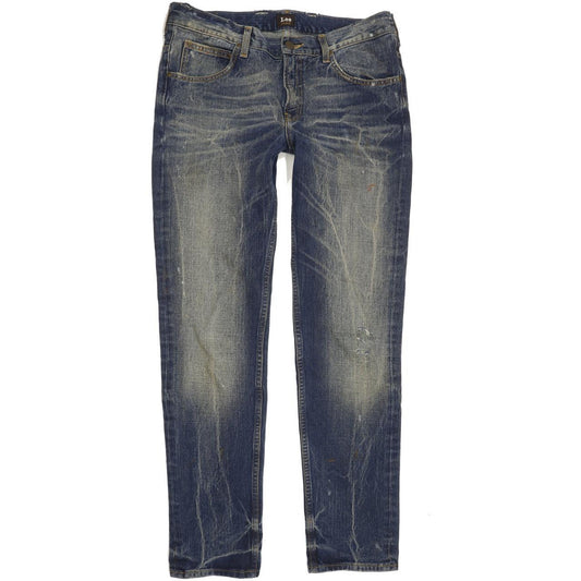 Lee Kunae Men Blue Straight Slim Jeans W30 L31
