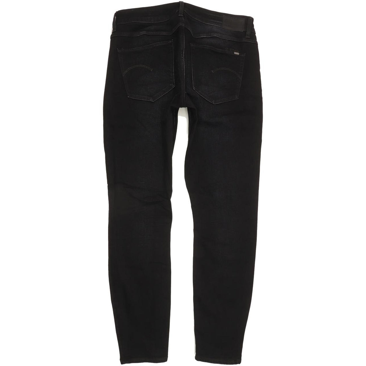 G-Star 3301 Women Black Skinny Slim Stretch Jeans W32 L29