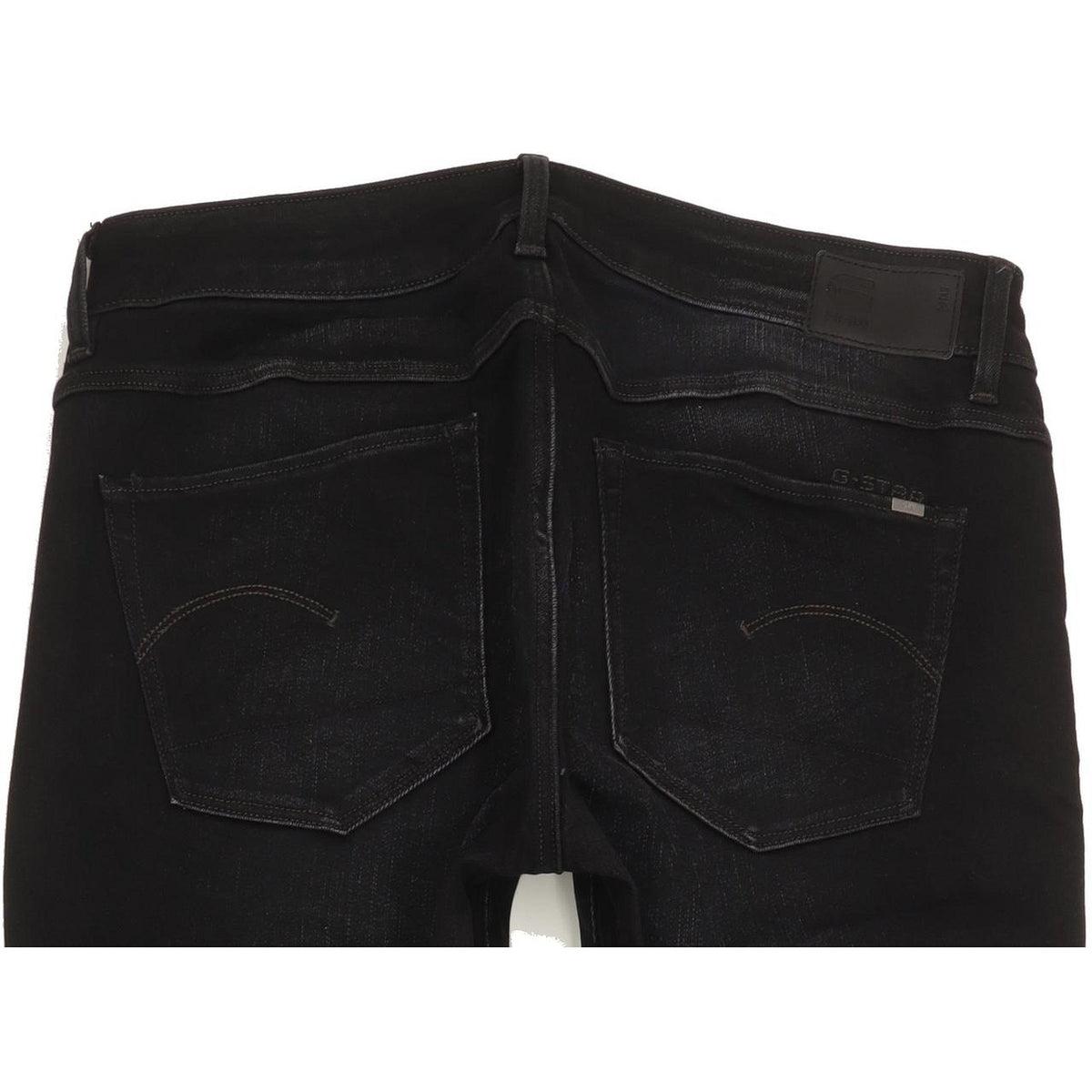 G-Star 3301 Women Black Skinny Slim Stretch Jeans W32 L29
