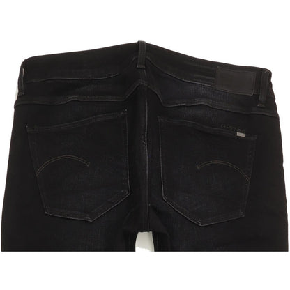 G-Star 3301 Women Black Skinny Slim Stretch Jeans W32 L29