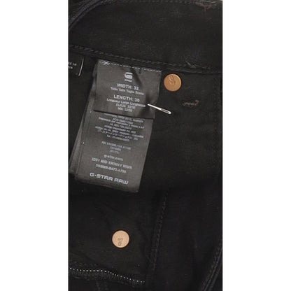 G-Star 3301 Women Black Skinny Slim Stretch Jeans W32 L29