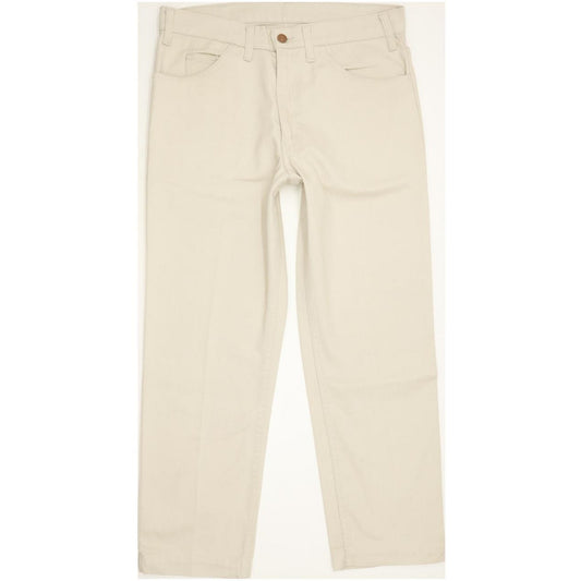 Levi's Men Beige Straight Regular Jeans W33 L26