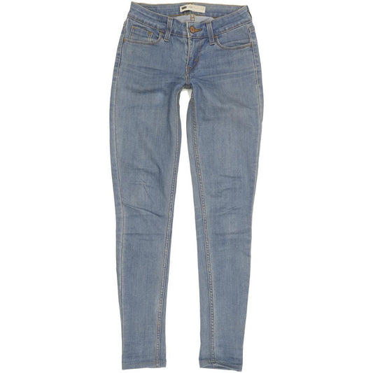 Levi's Legging Women Blue Skinny Slim Stretch Jeans W25 L30