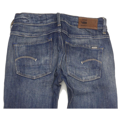 G-Star 3301 Women Blue Skinny Slim Stretch Jeans W24 L32