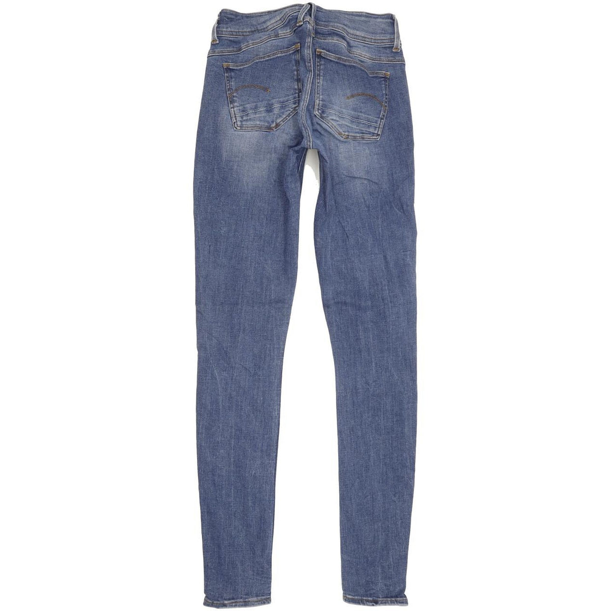 G-Star Lynn d-mid Women Blue Skinny Slim Stretch Jeans W27 L32