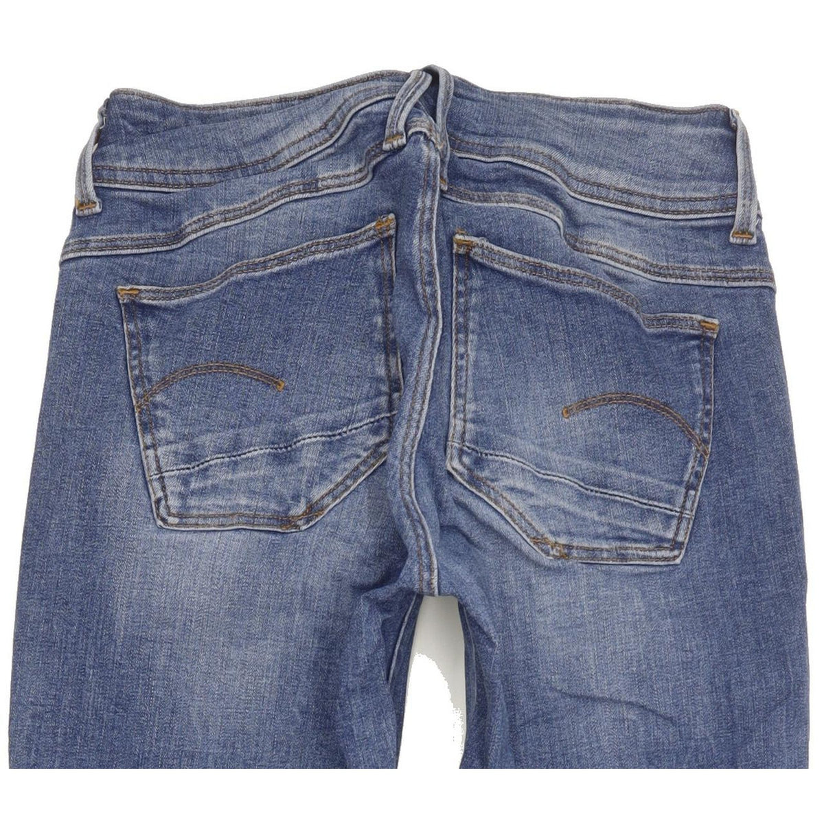 G-Star Lynn d-mid Women Blue Skinny Slim Stretch Jeans W27 L32