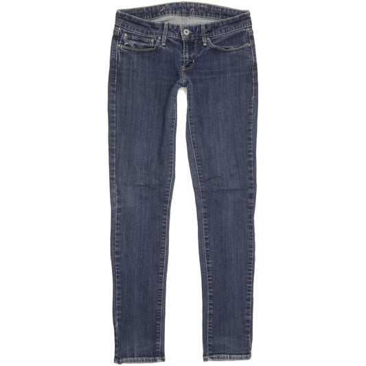 Levi's Slight Curve Women Blue Skinny Slim Stretch Jeans W28 L30