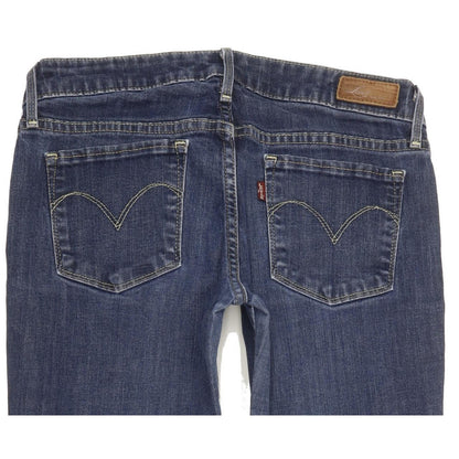 Levi's Slight Curve Women Blue Skinny Slim Stretch Jeans W28 L30