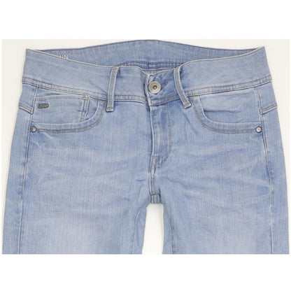 G-Star Lynn Mid Women Blue Skinny Slim Stretch Jeans W29 L31