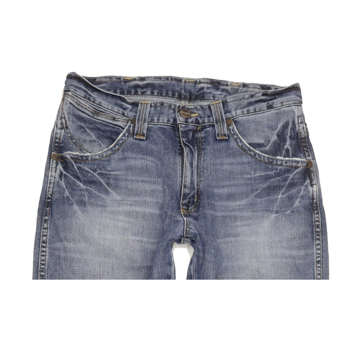 Wrangler Alaska Men Blue Straight Regular Jeans W31 L34