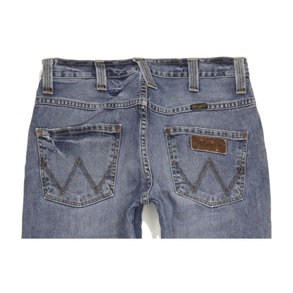 Wrangler Alaska Men Blue Straight Regular Jeans W31 L34