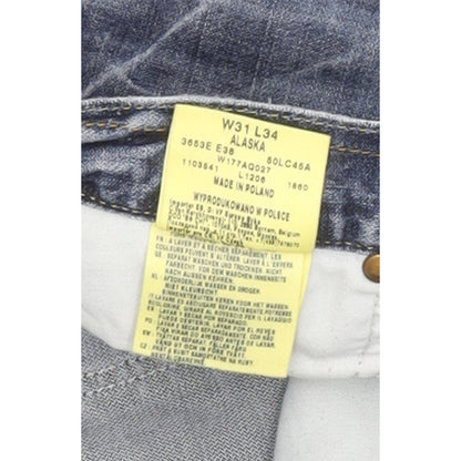 Wrangler Alaska Men Blue Straight Regular Jeans W31 L34