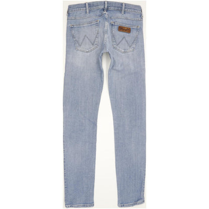 Wrangler Bryson Men Blue Skinny Slim Stretch Jeans W30 L33