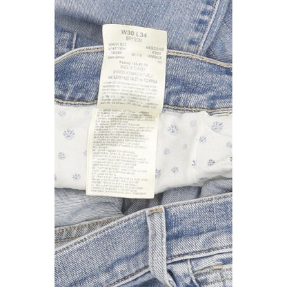 Wrangler Bryson Men Blue Skinny Slim Stretch Jeans W30 L33