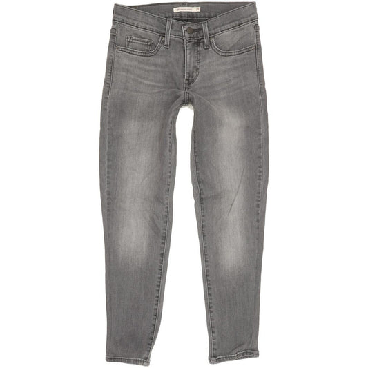 Levi's 311 Shaping Women Grey Skinny Slim Stretch Jeans W25 L24