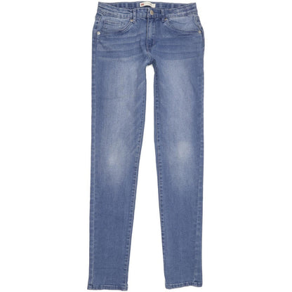 Levi's 711 Kids Women Blue Skinny Slim Stretch Jeans W24 L30