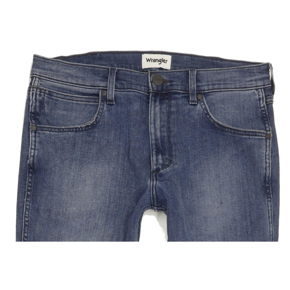 Wrangler Greensboro Men Blue Straight Regular Stretch Jeans W31 L31