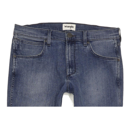 Wrangler Greensboro Men Blue Straight Regular Stretch Jeans W31 L31