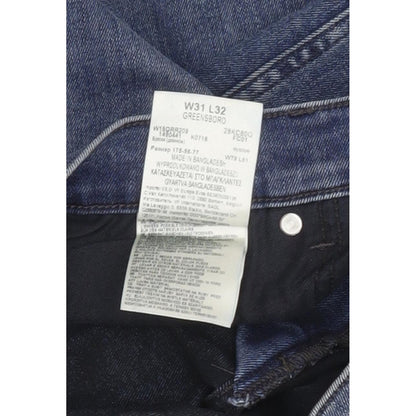 Wrangler Greensboro Men Blue Straight Regular Stretch Jeans W31 L31