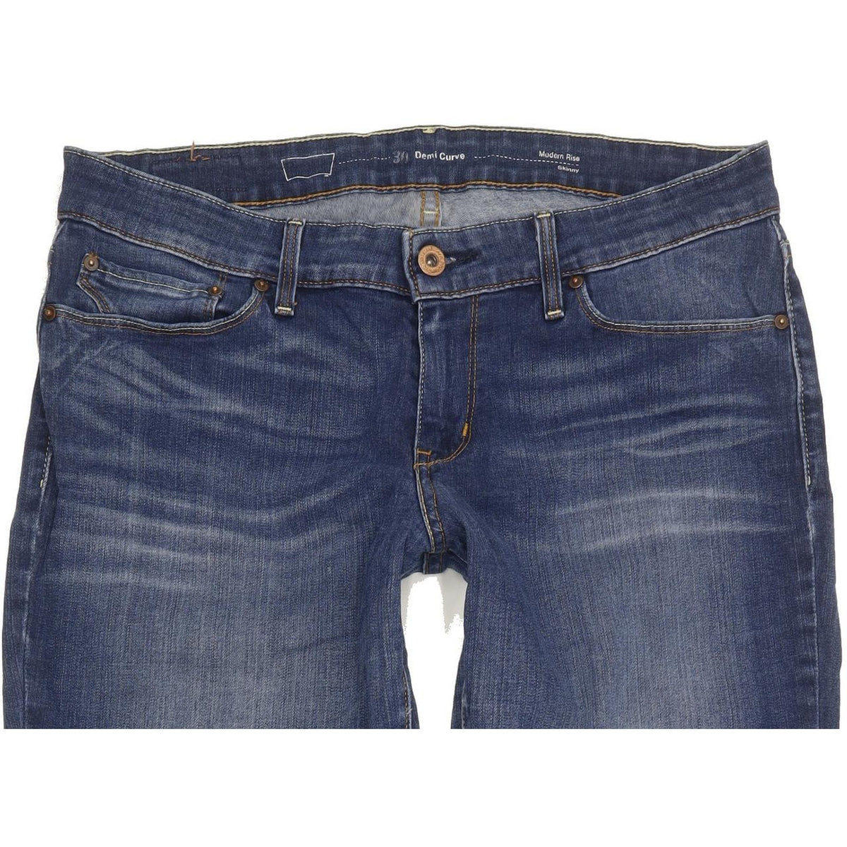Levi's Demi Curve Women Blue Skinny Slim Stretch Jeans W30 L31
