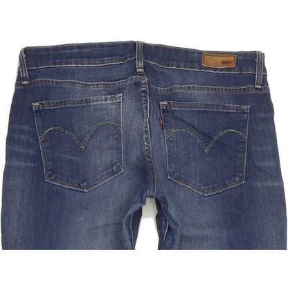Levi's Demi Curve Women Blue Skinny Slim Stretch Jeans W30 L31