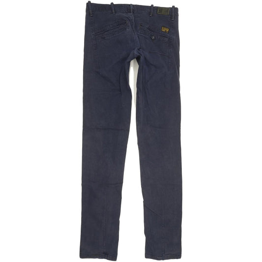G-Star Women Navy Straight Slim Stretch Jeans W27 L32