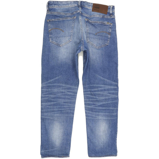 G-Star 3301 Men Blue Tapered Slim Stretch Jeans W31 L26