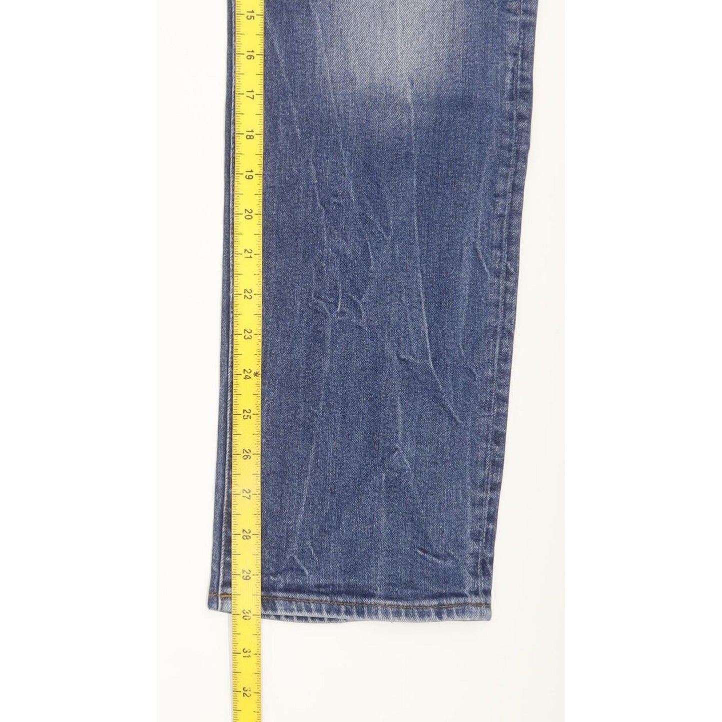 G-Star Revend Men Blue Straight Slim Stretch Jeans W32 L30