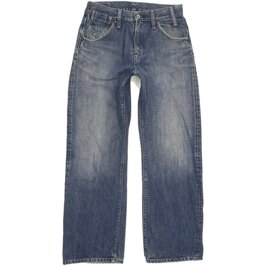 G-Star S.C. Low Crotch Men Blue Straight Regular Jeans W29 L28