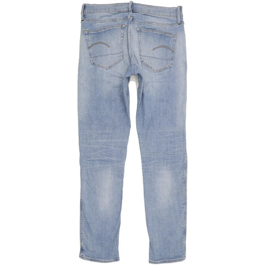 G-Star 3301 Men Blue Tapered Slim Jeans W30 L32