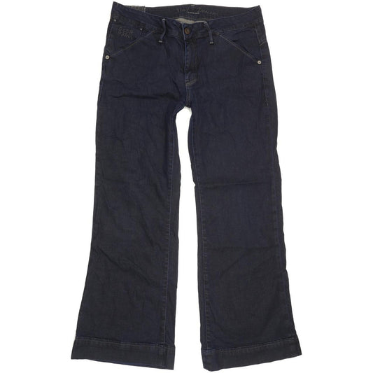G-Star Town Q Women Navy Bootcut Slim Stretch Jeans W31 L28