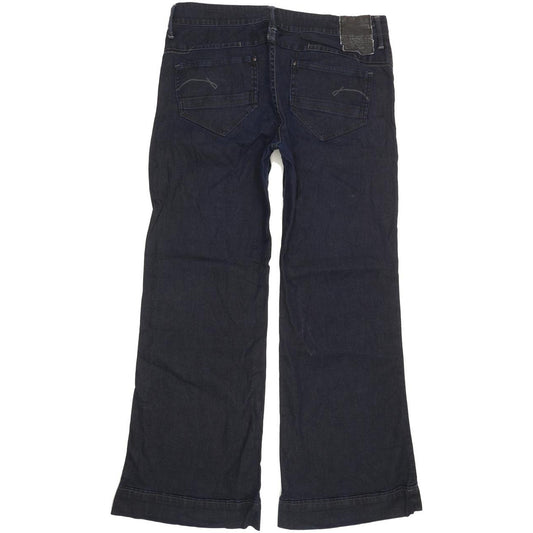 G-Star Town Q Women Navy Bootcut Slim Stretch Jeans W31 L28