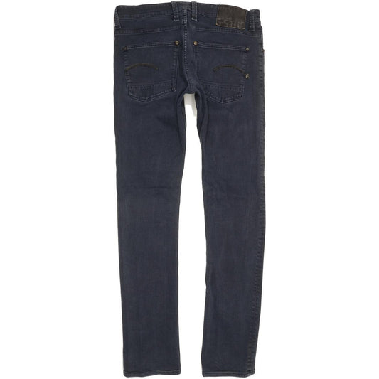 G-Star Defend Men Blue Straight Slim Stretch Jeans W34 L33