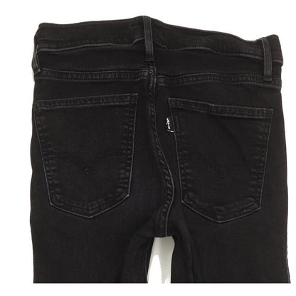 Levi's Line 8 Women Black Skinny Slim Stretch Jeans W26 L31