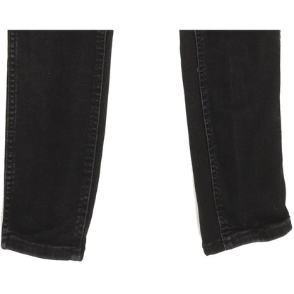Levi's Line 8 Women Black Skinny Slim Stretch Jeans W26 L31