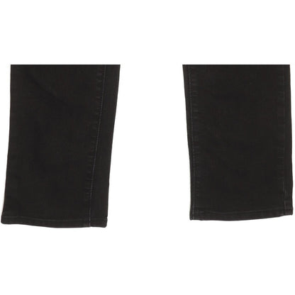Levi's Demi Curve Women Black Straight Slim Stretch Jeans W28 L30